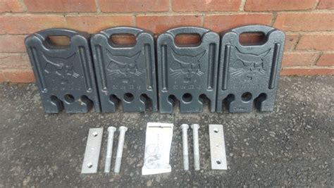 skid steer counterweight|weights for bobcat skid steer.